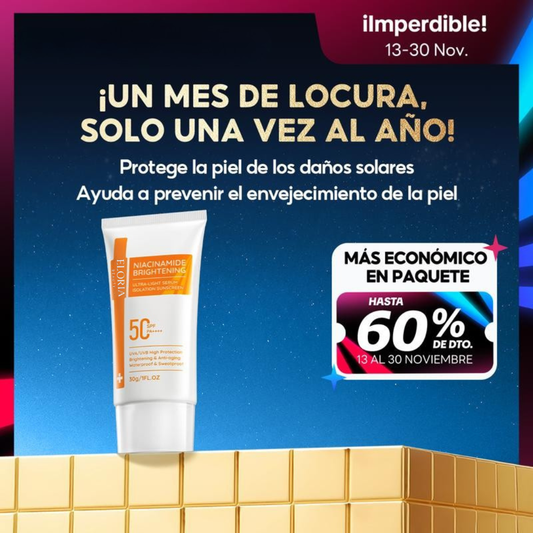 Protector Solar facial Con Niacinamida Protección